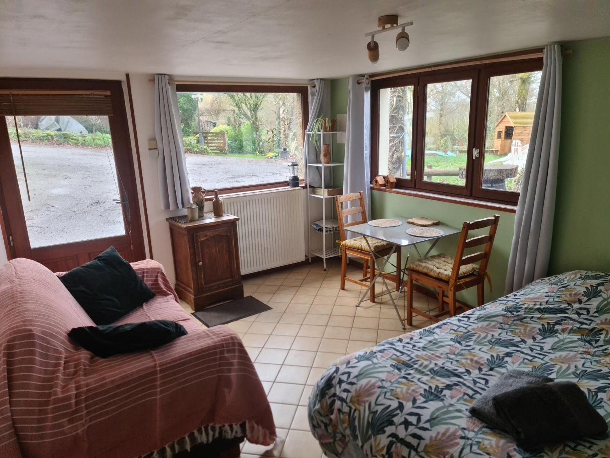 Chambre A La Ferme, Les Vergers Du Muscardin Breel Exterior foto