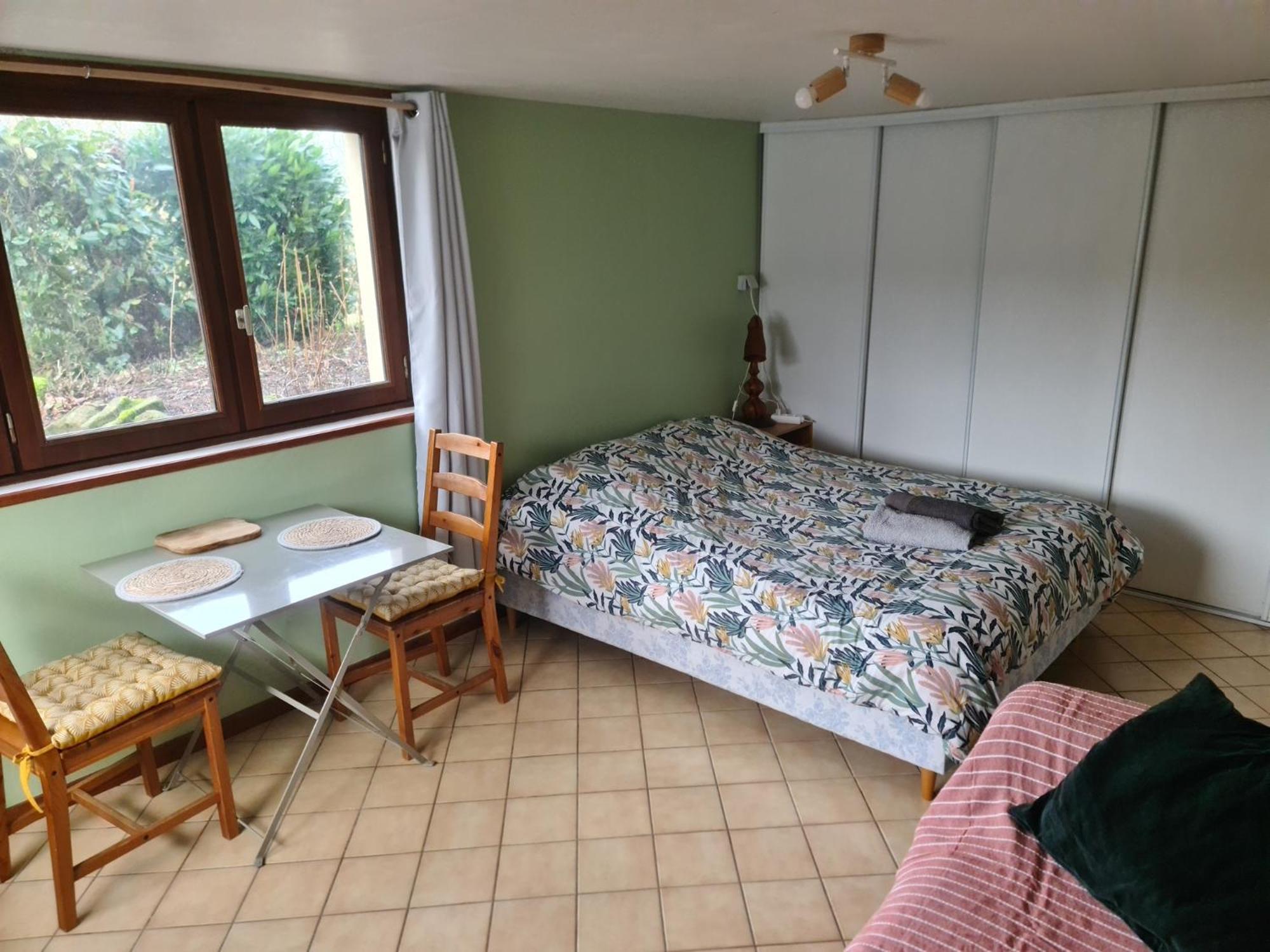 Chambre A La Ferme, Les Vergers Du Muscardin Breel Exterior foto